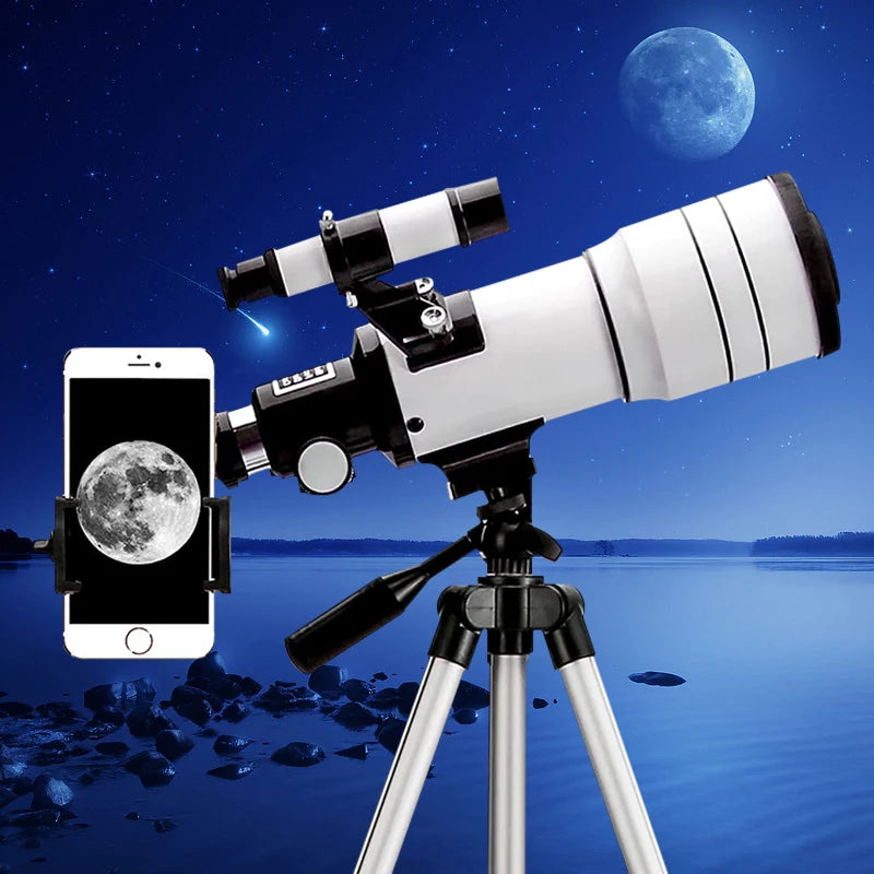 F30070 Professional Astronomical Telescope High Magnification Bak4 Prism HD For Moon Watching Stargazing Bird Watching