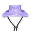 Dog And Cat Sun Hat Anti-strangle Hat Anti-fall Exposed Ears Adjustable Rope Buckle Bucket Hat Pet Supplies Colorful Large Size