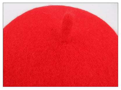 Wool Puppy Beret Adjustable Pet Hat for Cats Small Dogs Cute Beret Style Headwear for Kitten Comfortable Pet Fashion Accessories
