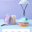 Adjustable Dog Hat Fashion Tie-dyed Pet Bucket Hats with Ear Holes Round Brim Dog Cap Outdoor Sun Bonnet Cat Cap Pet Accessories
