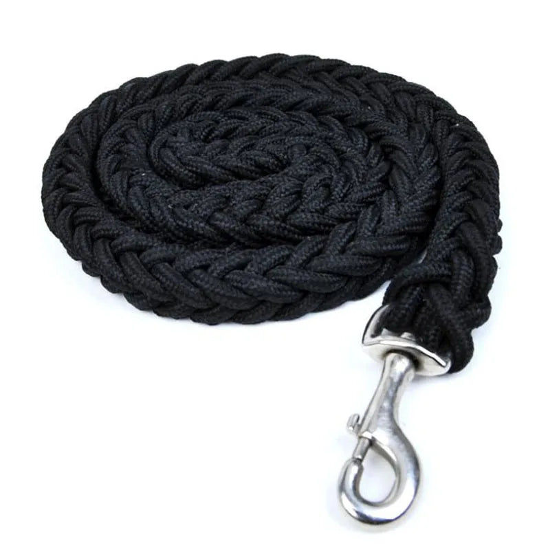 130cm Long Adjustable Large Dog Pets Leash Double Colors Canvas Double Row Nylon Dog Collar For Medium Large Dogs Pet Supplies