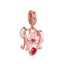 New 925 Silvering Disney Cute Bird Tiger Duck Dog Rabbit Salamander Charm Bead fit Original Bracelet Trinket DIY Women Jewelry
