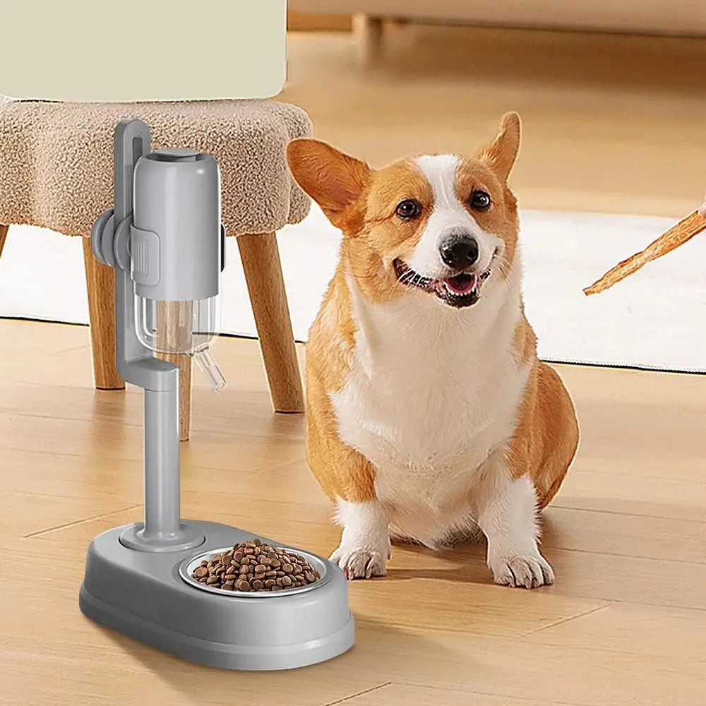 Food Water Automatic Feeders Automatic Feeders Dog Bowl Water Dispenser No-Drip Easy-Clean Automatic Feeder Pet Feeding Bowl For