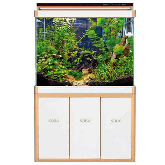 SOBO Aquarium Fish Tank Ecological Black glass indoor fish aquarium for aquarium fish
