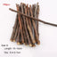 5pcs 10pcs 40pcs Chew Stick Apple Tree Branch Hamster Squirrel Natural Toys Parrots Rabbits Grinding Stick