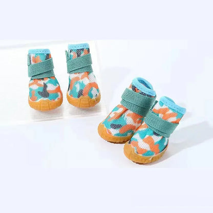 Small Dog Shoes Breathable Dog Shoes for Hot Pavement Pet Puppy Boots & Paw Protectors for Doggies for Hardwood Floors Anti Slip