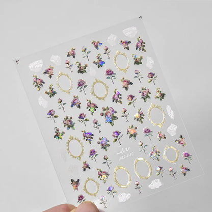 1pcs Cute Cat Claw 3D Jelly Relief Nail Stickers 3D Adhesive Stickers For Nails DIY Japanese Kawaii Slider Nail Art Decorations