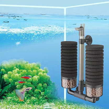 Aquarium Spong Filter for Aquarium Fish Tank Air Pump Skimmer Biochemical Sponge Filter Aquarium Bio Filters Filtro Aquario New
