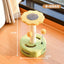 Large Cute Cat Climbing Frame Sustainable Cat Scratching Bed House Made Wood Sisal Paper Plastic Velvet Comes Carton Package