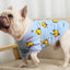 Warm Pet Clothing for Winter Soft Coral Fleece Dog Hoodies Cute Printed Puppy Small Dog Sweater French Bulldog Coat Cats Clothes
