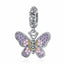 New 925 Sterling Silvering Butterfly Bees Bird Charm of ley 925 Chain Beaded Fit Original Pandora Bracelet DIY Ladies Jewelry