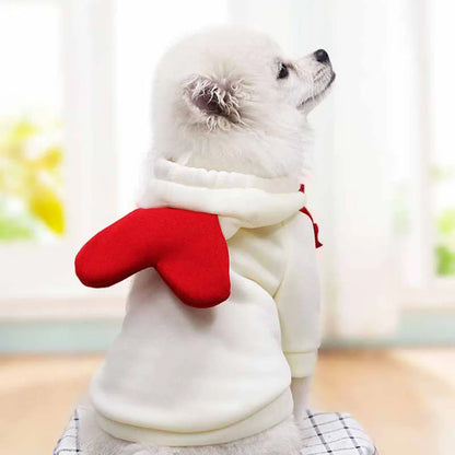 Cute Fruit Pet Costume Dog Clothes for Small Dogs Warm Fleece Doggy Hoodies Pet Dog Cat Clothing Puppy Sweater for Chihuahua Pug
