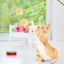 Cat Teaser Wand Kitten Stick Toy Cat Fishing Pole Toy Cat Teaser Toy With Bell And Chrysanthemum Pendant Promotes Cat Exercise