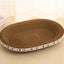 Corrugated Cat Scratcher Cat Scrapers Round Oval Grinding Claw Toys for Cats Wear-Resistant Cat Bed Nest Cat Accessories