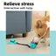 Interactive Suction Cup Dog Toy with Sound and Treat Dispensing - Durable Rubber Ball for Training and Tug-of-War Fun
