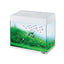 Glass Aquarium Fish Tank Mini Table Office Home Aquarium Fish Tank