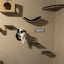 1 Piece Wall Mounted Cat Wood Shelf Cat Hammock and Jumping Platform with Stairway for Kittens Indoor Furniture Playing