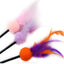 Cat Toy Cat Teaser Sticks Teasing A Cat Stick Cat Toy Pet Supplies Cat Interactive Fur Ball.