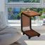 End Table C Shape Small Side Table For Living Room Double Layer Movable Side Table For Sofas Living Rooms Bedside Areas Small