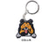 Cartoon Cool Dogs Keychains Bulldog English Springerspaniel Keyrings Maltese Greyhound Key Chains Husky Keeshond Key Rings Gifts