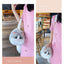 New Cute Popular Cat Small Bag Smooth Hand Feeling Not Easy To Lose Hair Hundred Mobile Phone Net Red Chain Crossbody Bag