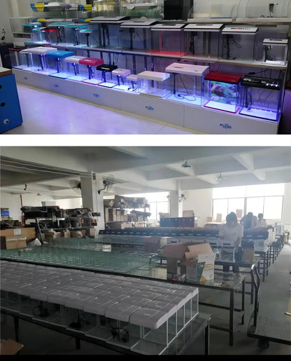 Table Curvedcurved Saltwater Marine Fish Tank Aquarium