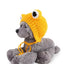 Dog Beanie Hat Windproof Medium Dog Warm Hat With Dreadlocks Dog Apparel For Outdoor Exercising Sleeping Walking Jogging