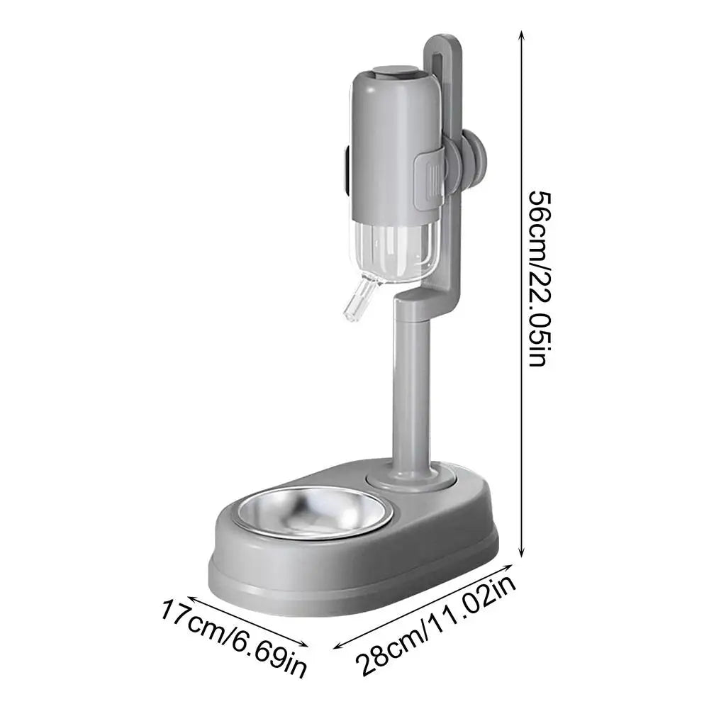 Food Water Automatic Feeders Automatic Feeders Dog Bowl Water Dispenser No-Drip Easy-Clean Automatic Feeder Pet Feeding Bowl For