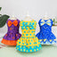 Luxury Bowknot Dog Dress for Small Dogs Summer Yorkie Chihuahua Girl Puppy Dog Clothes Princess Harness Dress and Leash Set