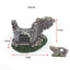 Resin Door Aquarium Decoration Fish Tank Ornament Acuario Rocks for Aquarium Fish Decor For Small Fish Shrimp Shelter House Hot