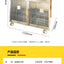 304 stainless steel dog cage multi-layer pet display cabinet display cage pet store foster cage pet hospital inpatient cag