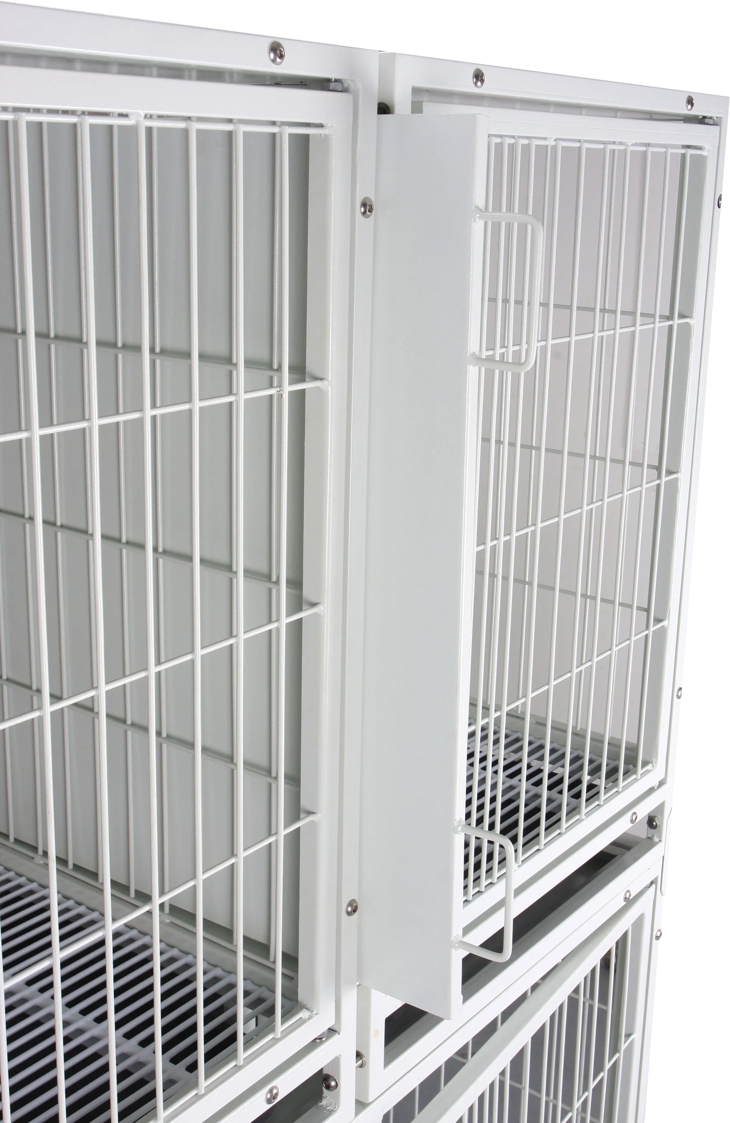 Good Price Veterinary cage Stainless Steel Four Sets of Dog Cat Stainless Steel Pet Cage