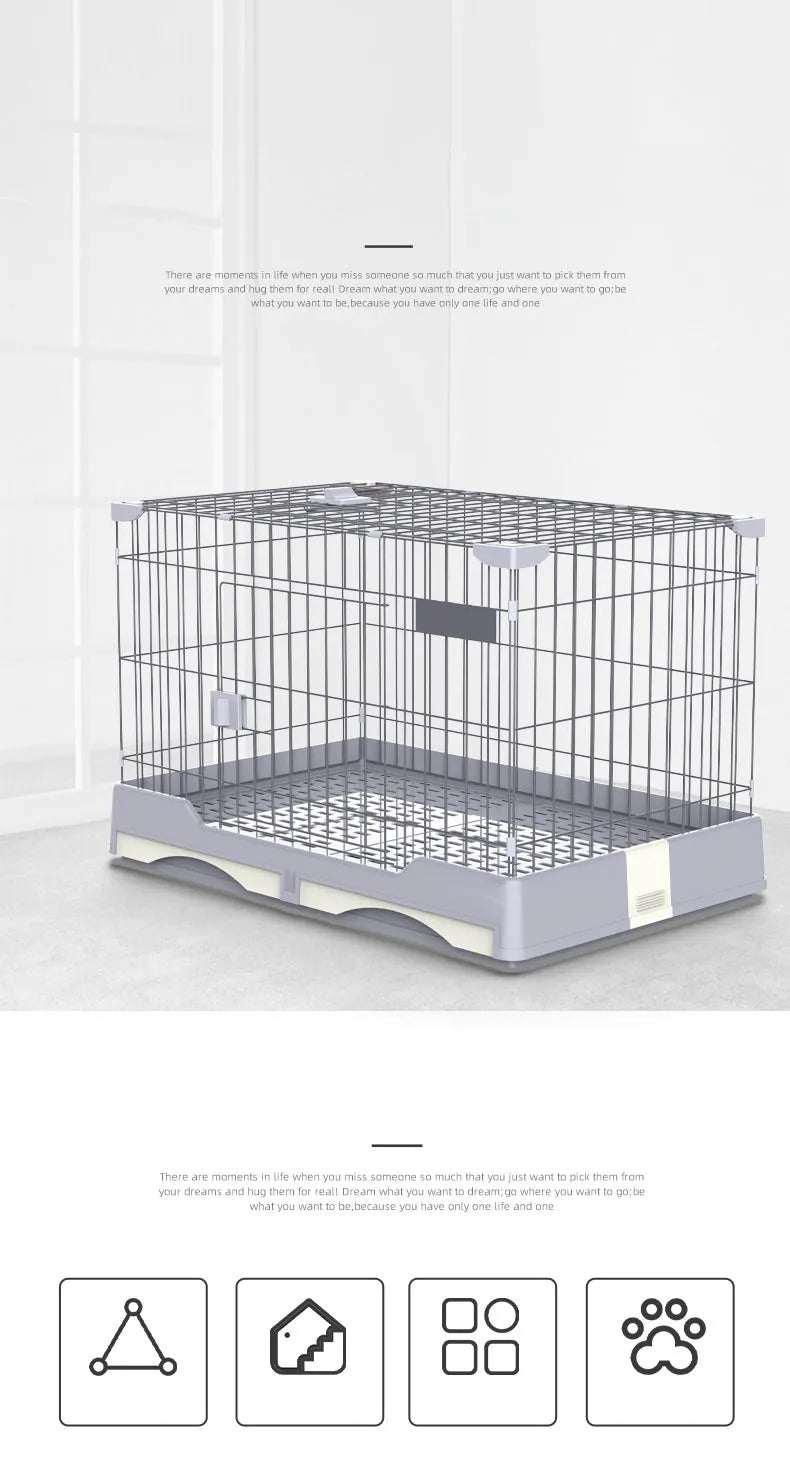 Double Drawer Rabbit Cage Pets Animal Cages Hamster Cages With Wheels