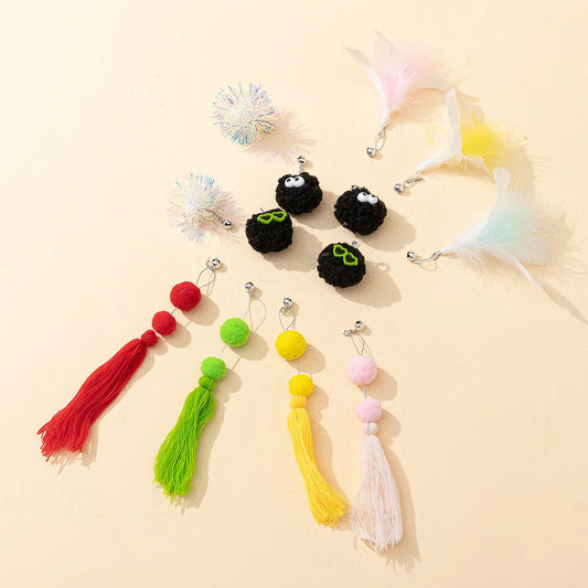 Cat Toy Cat Teaser Sticks Pussy Cat Stick Replacement With Bell Pussy Cat Self Hi Pussy Cat Toy Pussy Cat Stick Accessories