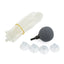 UXCELL Air Pump Sand Stone Set Aquarium Oxygen Parts Air Stone Bubble Fish Tank Aerator Ball Shaped Mineral Bubble Accessories