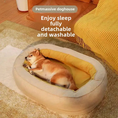Shiba Inu special kennel, fully removable and washable, German Shepherd Bianmu Golden Retriever high-end thickened and advanced