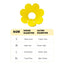 Cat Cone Collar Yellow Soft to Stop Licking, Cat Recovery Collar for Small Large Cats,Collar for Small Dogs Teddy Dog, Cat Neck