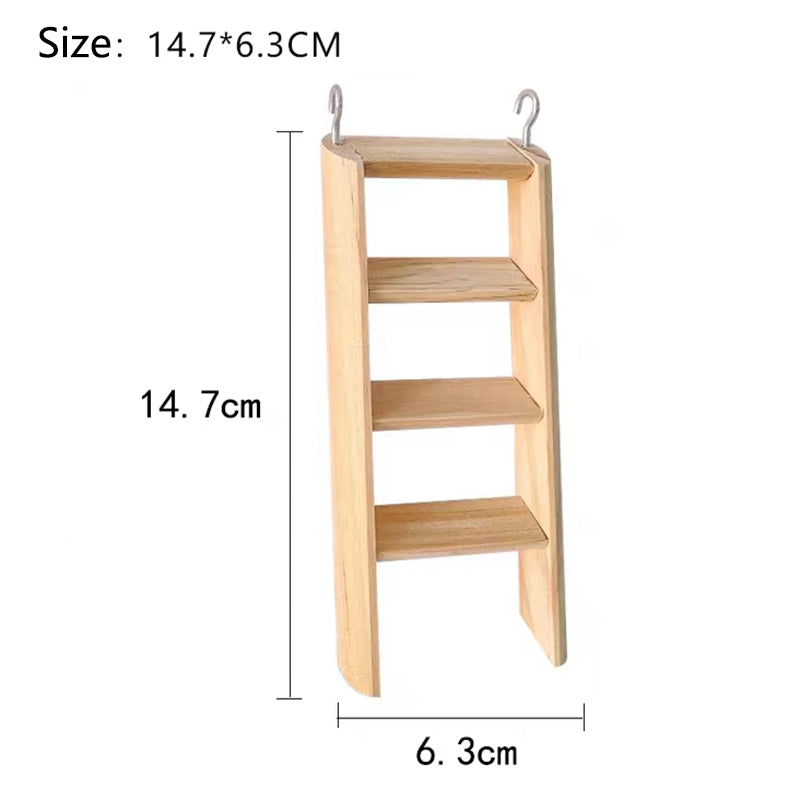 Hamster Natural Wooden House Hamster Climbing Toy Small Pet Toys for Hamster Squirrel Guinea Pig Rat Small Animals Accessories