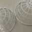Ball Cage For Chickens Movable 3 Pieces Chicken Orb Ball Cage Pet Safety Chicken Cage Ball-Shaped Chicken Hamster Ball Cage