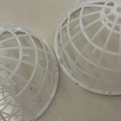 Ball Cage For Chickens Movable 3 Pieces Chicken Orb Ball Cage Pet Safety Chicken Cage Ball-Shaped Chicken Hamster Ball Cage
