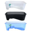 Aquarium for Tank Breeding Box with Basking Platform Habitat Tortoise Feeding Box for Turtle Vivari