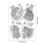 1pcs Bird Branch Silhouette Clear Stamps Birds Trees Clear Rubber Stamps Silicone for DIY Scrapbooking Photo Album 6.3x4.33inch