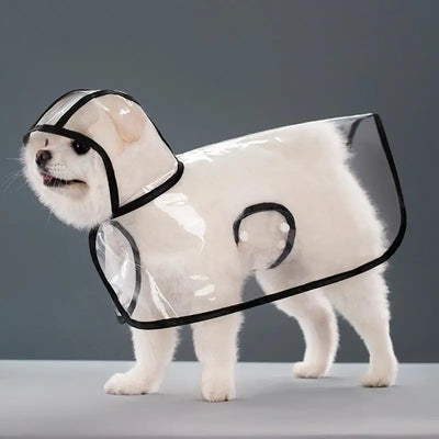 Dog Rain Jacket Waterproof Pet Raincoats with Poncho Hood Raincoat for Dogs Dog Rain Coat Dog Rain Poncho for Dog  Kitten