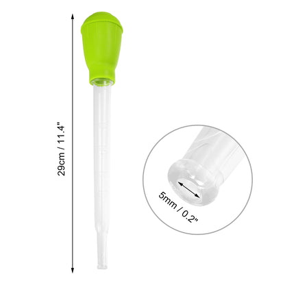 UXCELL Fish Tank Siphon Vacuum Cleaner Pet Feeding Tools Parts Set Aquarium Water Changer Lengthen Pipettes Cleaning Accessories