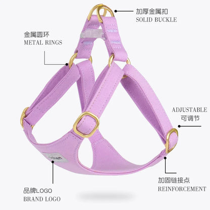 Durable Escape Proof Cat harness and leash Set, Adjustable Harness for Kitten Puppy Small Medium Large Cats Pet Accessories