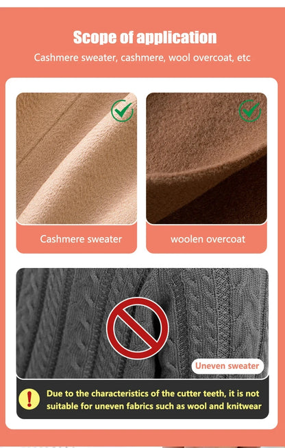 1pc Portable Lint Remover Carpet Wool Coat Clothes Manual Shaver Removal Scraper Cleaning Tool Pet Hair Remover Brush
