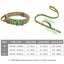 Durable Tactical Dog Collar Military Bungee Leash Set Nylon Walking Training Pet Collar for Medium Large Dogs German Shepard