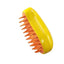 Dog Cat Steamy Brush Steam Brush Electric Sprayer for Massage Pet Grooming tool Shedding 3 in 1 Electric Sprays Massage Combs