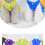 Luxury Bowknot Dog Dress for Small Dogs Summer Yorkie Chihuahua Girl Puppy Dog Clothes Princess Harness Dress and Leash Set