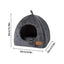 New Triangle Cat Nest New Deep Sleep Comfort In Winter Cat Bed Closed Cat House Pet Nest Safe Pet House Pet Supplies